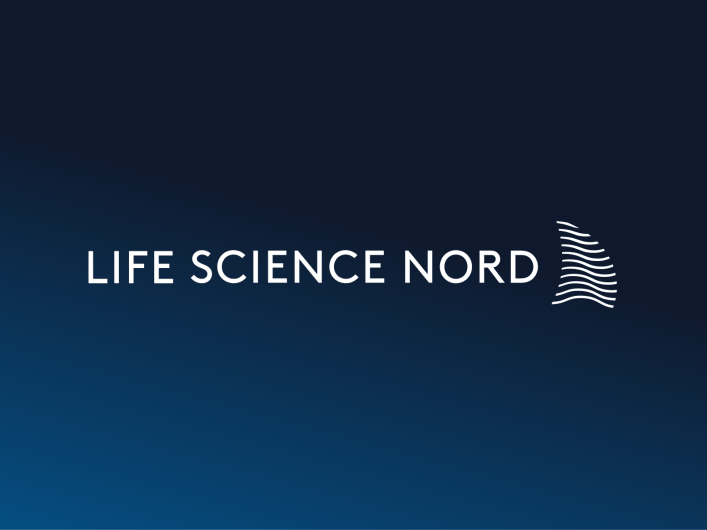 Life Science Nord logo on a blue background
