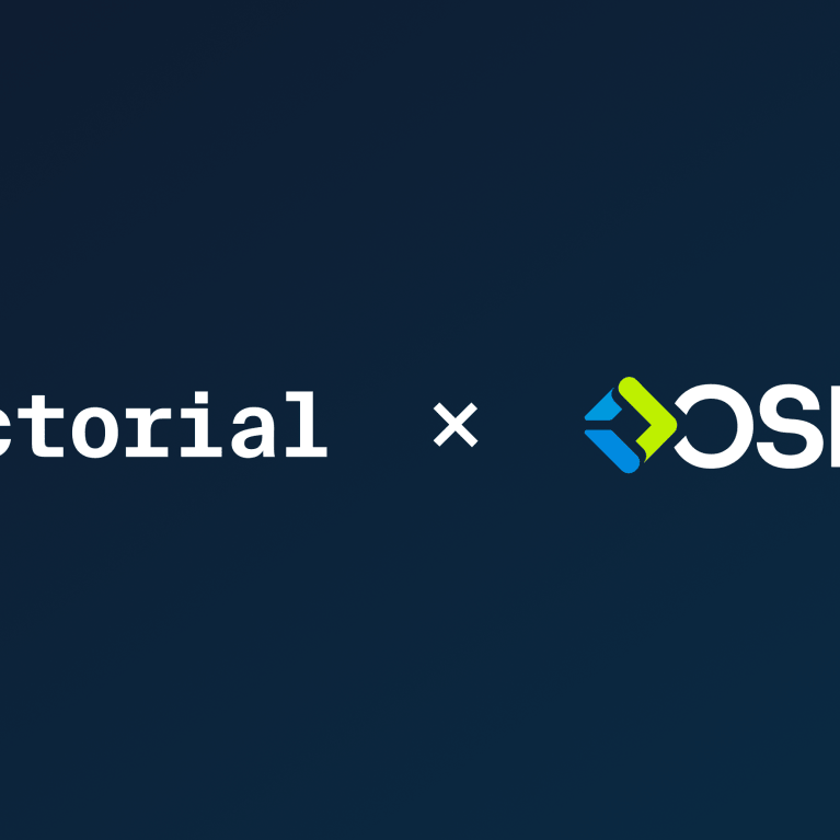 Logo of Factorial and the Open Source Business Alliance.