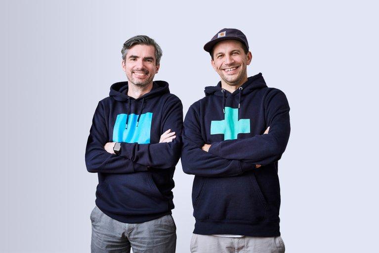 Factorial Managementteam (L) Stephan M. Huber und (R) Volkan Jacobsen