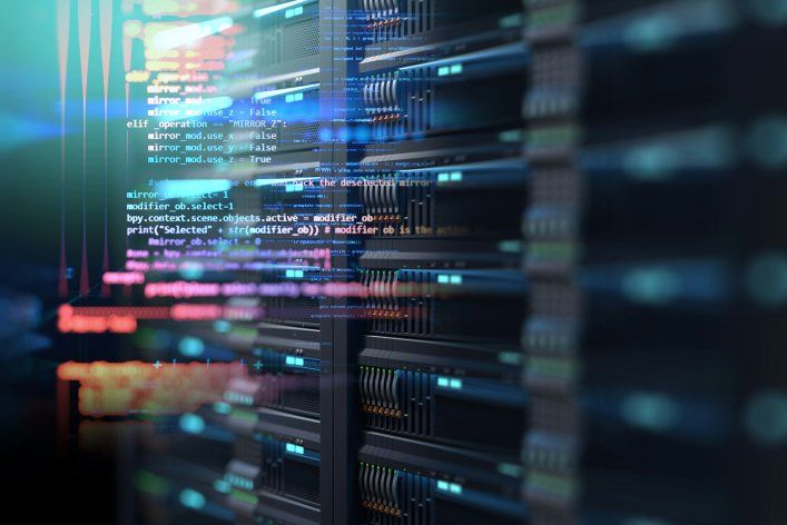 Server in einem Datencenter