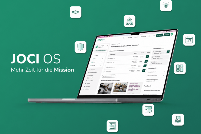 JOCI OS Plattform für sichere digitale Kommunikation und Teamverwaltung