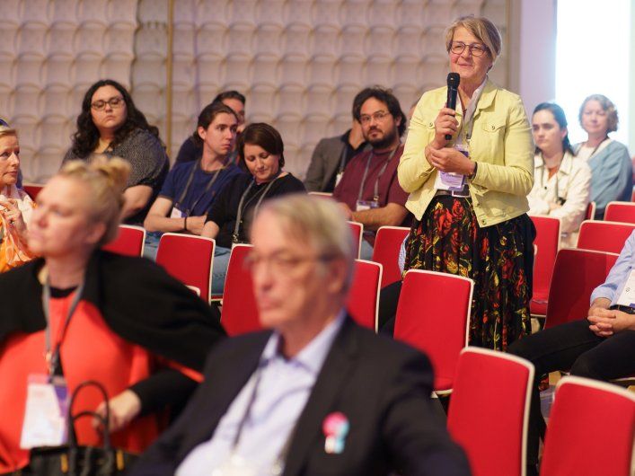 Photo of attendees at the 2025 Fundraising Congress, Photo credit: Jan-Niklas Behlen
